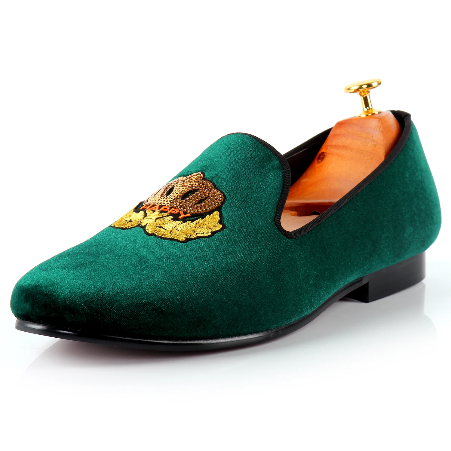 Harpelunde Casual Shoes Men Fashion Velvet Loafers Motif Glitter Flats Shoes Size 7-14 Harpelunde Casual Shoes Men Fashion Velvet Loafers Motif Glitter Flats Shoes Size 7-14