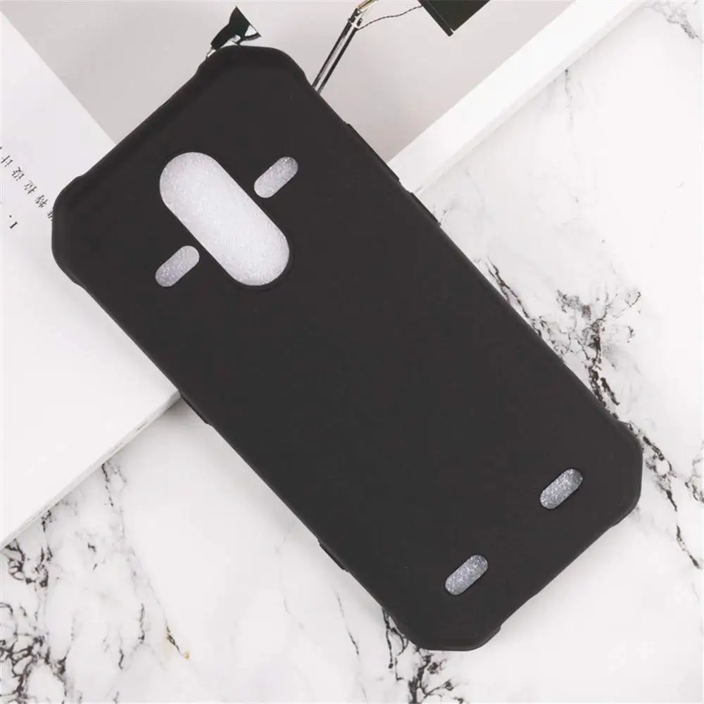 

For AGM A9 Matte Black Case For AGM A9 A9 Soft TPU Silicone Back Cover Shockproof Back Color Cover For AGM A9