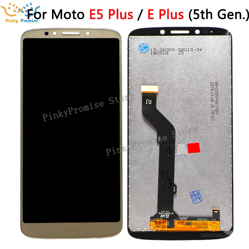 Высококачественный ЖК-дисплей 6 0 дюйма для Motorola Moto E5 plus с сенсорным датчиком