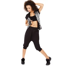 Rushed оригинальных непарных товаров-для женщин в стиле хип-хоп Одежда для танцев, костюм профессиональный сценическая Костюмы торговли новые костюмы