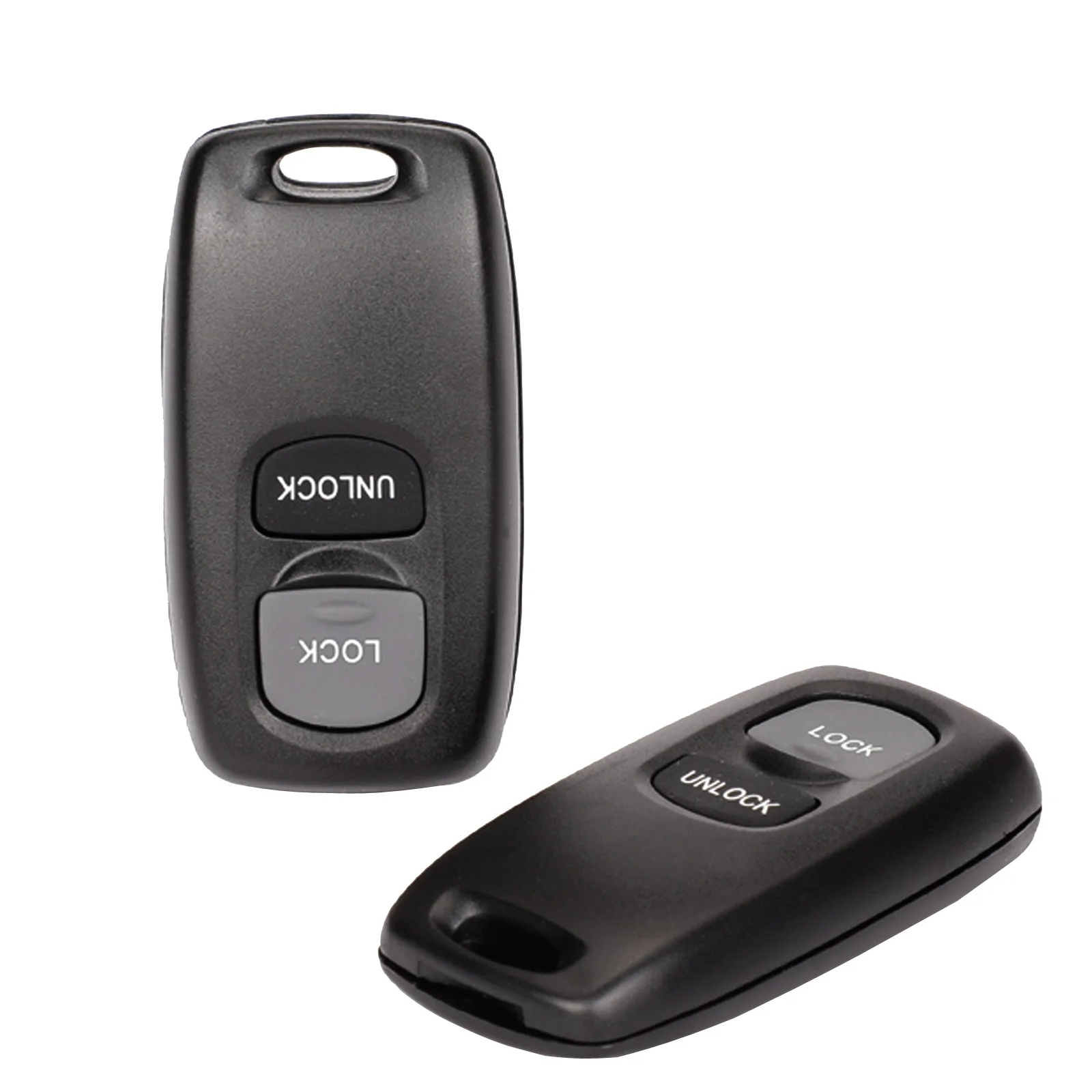 

jingyuqin 2Buttons Remote Key Shell Case Cover for Mazda 2 3 6 323 626 Holder shell Replacement Keyless Entry Fob