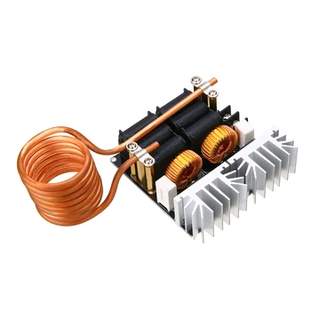 

1pc 1000W ZVS Induction Heating Board Module Mayitr Low Voltage Heater DIY Board Module with Tesla Coil for Induction Heating