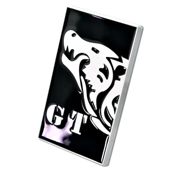 

Coyote Howling Wolf 3d Metal Custom Stickers Car Emblem Auto rear trunk Decoration Decal Car Sticker