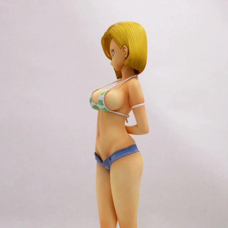 1/6 шкала Dragon Ball Z Android 18 пляжная одежда стоя положение милый Ver. Сексуальная Смола GK Модель Коллекция аниме фигурка