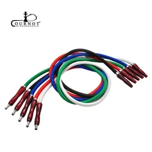 1,5 м шланг для кальяна из искусственной кожи с деревянной ручкой для рта, Pageant Shisha, шланг для кальяна, водопровод, Chicha Narghile, аксессуары для шланга