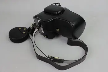 

PU Leather Camera Case For Canon EOS 200D Retro Vintage Bag With Battery Opening Case