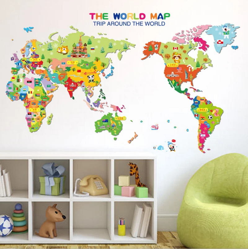 Cute World Map