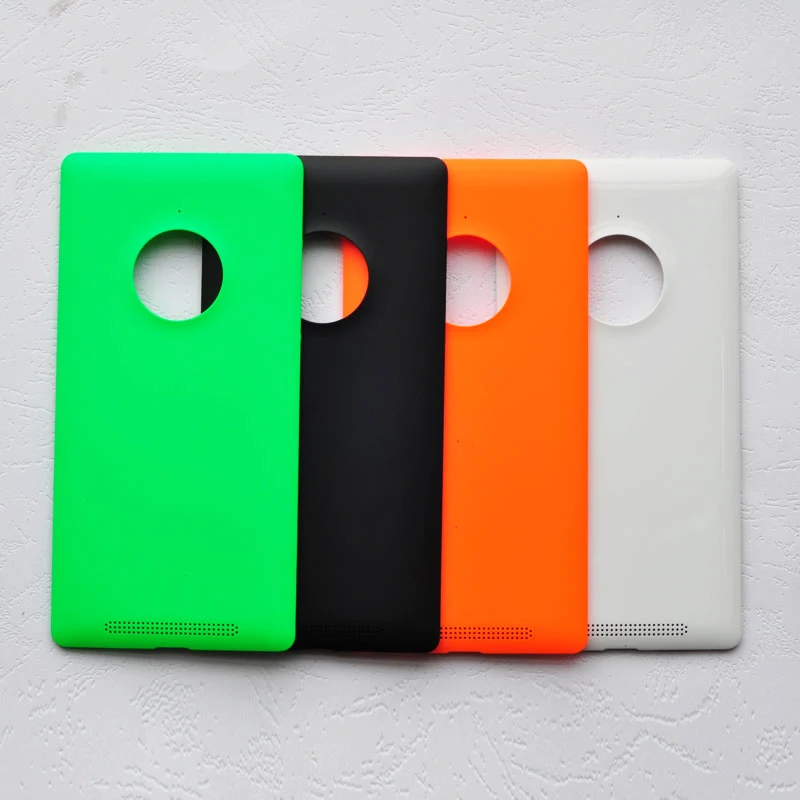 

ZUCZUG Plastic Rear Housing For Nokia Lumia 830 Battery Cover Back Case With Logo 830 Repair Part