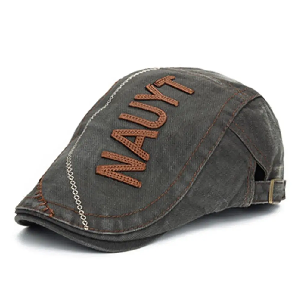 

Hot Solid Berets Berets Men's Leisure Visors Fashion Unisex Autumn Skull Flat Buckle Vintage Beret Caps