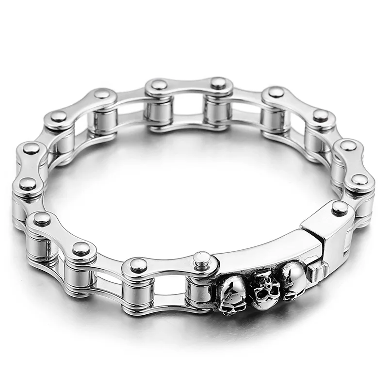 Fate love 8.66'' 10mm wideSurgical Stainless Steel bicycle chain