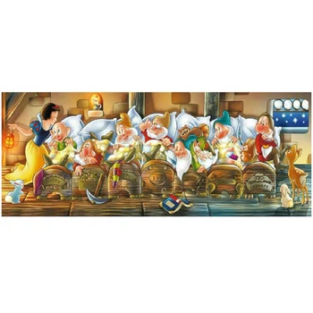 

5D Diy Diamond Painting Cross Stitch full Square Round Diamond Mosaic Snow White and the Seven Dwarfs paintings by numberZP-1647