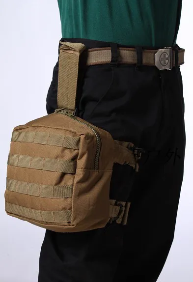 Тактическая Сумка для ног Molle utile EDC Fanny бедренная Сумка военный аксессуар для ног сумка для инструментов охотничья походная поясная сумка