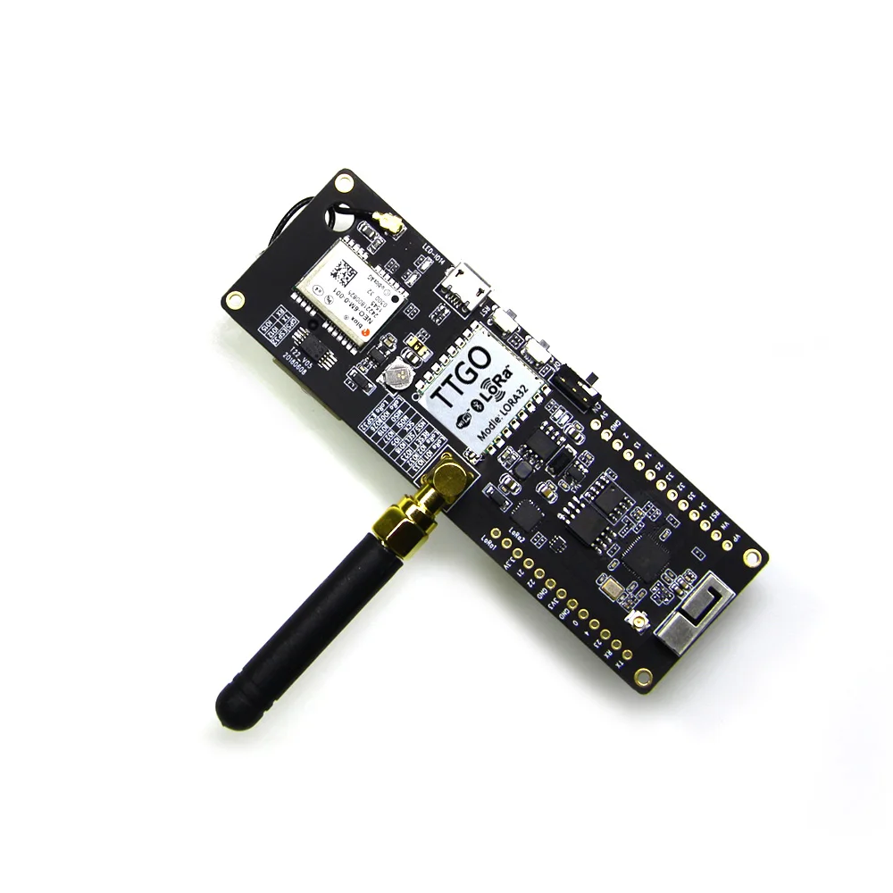 TTGO Т образной балки ESP32 433/868/915 МГц Беспроводной Bluetooth модуль Wi Fi ESP 32 GPS NEO 6M SMA LORA 18650