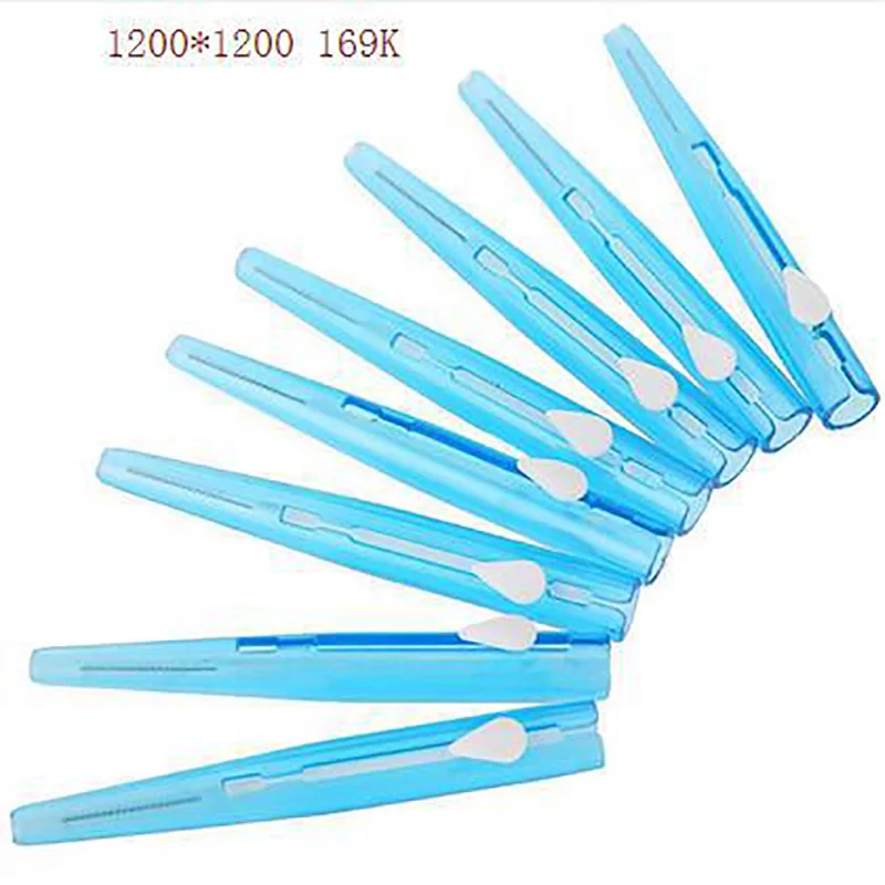 60 шт. тонкий зубной щеткой зубы палочки ортодонтического стоматологических