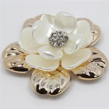 

50pcs/lot Rose Resin Flower Beads Chunky Resin Flower Cabochon Beads For Chunky Necklace and Jewelry Making