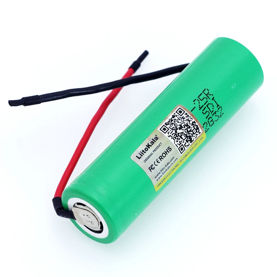 

1-10PCS Liitokala 18650 25R 2500mAh lithium battery 20A continuous discharge power electronic battery for +DIY line