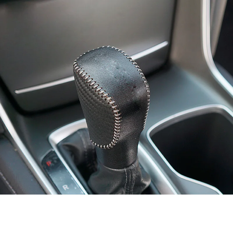 

lsrtw2017 cowl leather car gear lever cover for honda accord 2018 2019 2020 10th accord