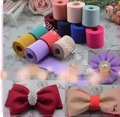 4cm Wide Short Hair Flannelette Cloth Strip Ribbon Diy Bow Hair