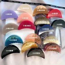 1 ПК заколки для девочек акриловые полукруг геометрический желе зажима прозрачные женские аксессуары для волос шпильки, заколки для волос G0405