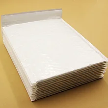 10 шт. 20*24 см жемчужно-белый полезное пространство поли пузырьковый почтовый конверты с мягким вкладышем почтовый пакет самозапечатывающаяся анти-давление антистатические