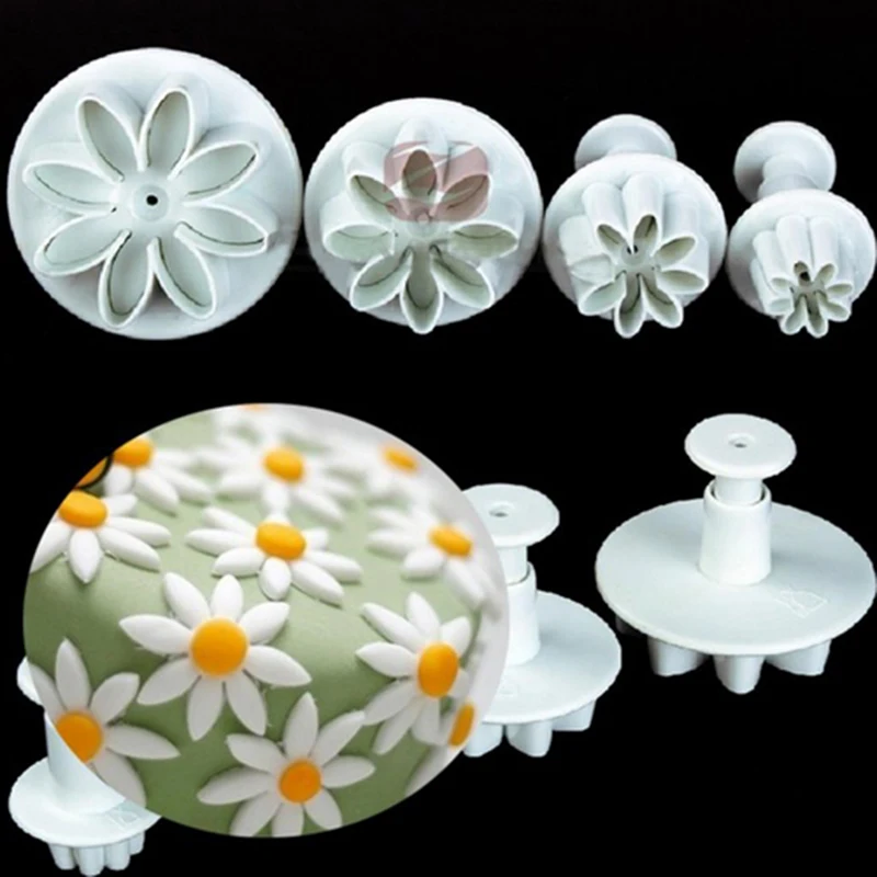 Sunflower Shaped Daisy Cookie CutterCookie Cutters Cupcake Supplies