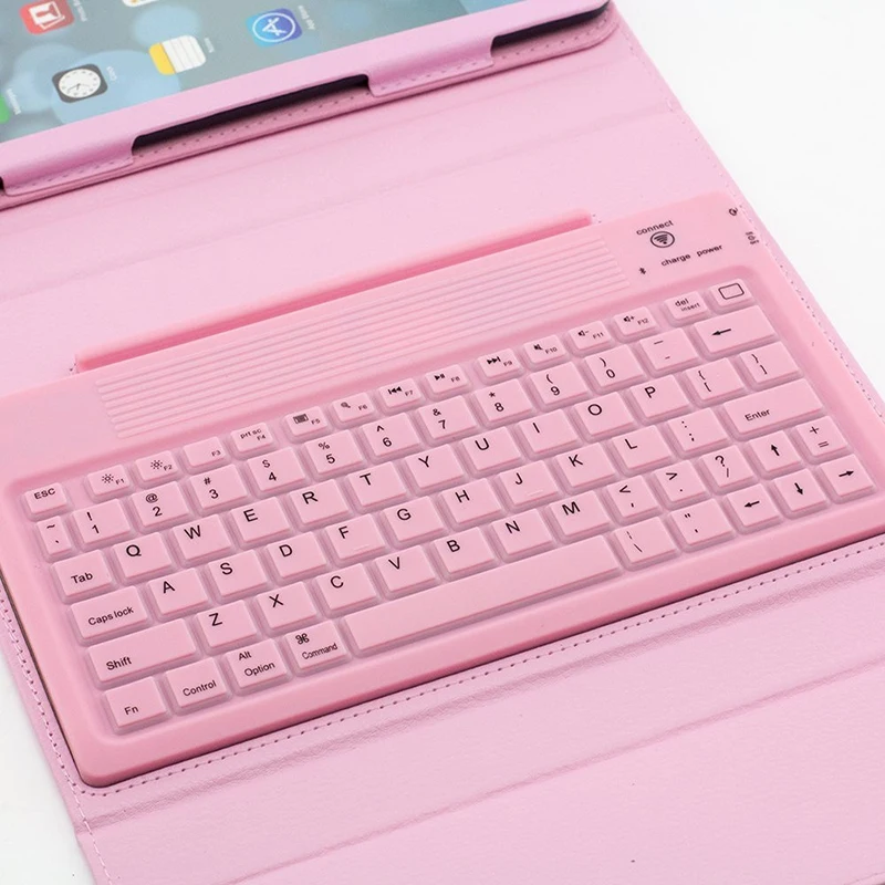 Силиконовый кожаный Bluetooth беспроводной Чехол клавиатура для нового iPad 9 7 2018 2017