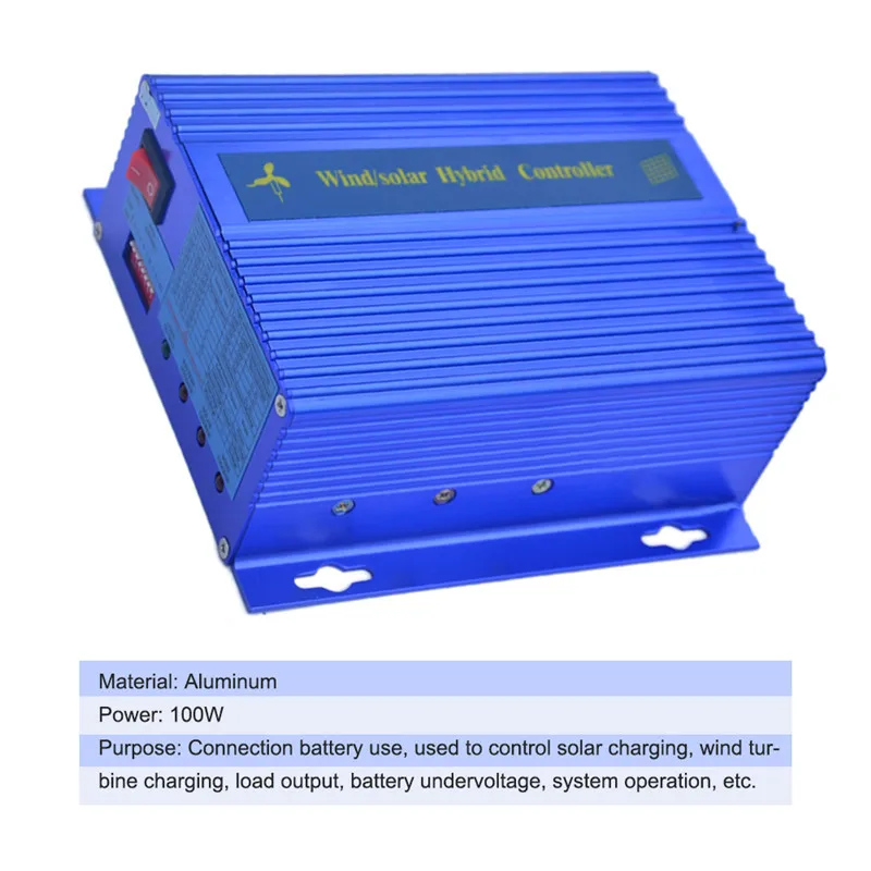 Wind Solar Hybrid Controller 12V 24V  Auto Distinguish Combined Wind and Solar Hybrid Power Generation Street light Control (2)