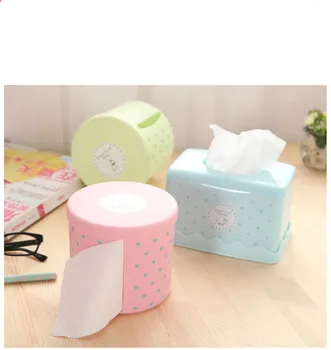 

1PC Creative Tissue Box Home Style European Fashion Carton Paper Suction Box Multi-functional Household Towel Tissue Box LF 005
