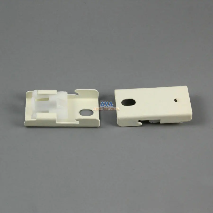 Curtain Track Bracket Curtain Track Brace 20x36mm 20 Pieces