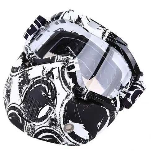 Модная новинка Unisexe Cent анти брусья Lunettes мотокросса мото lunetes Casque Masque de Protection