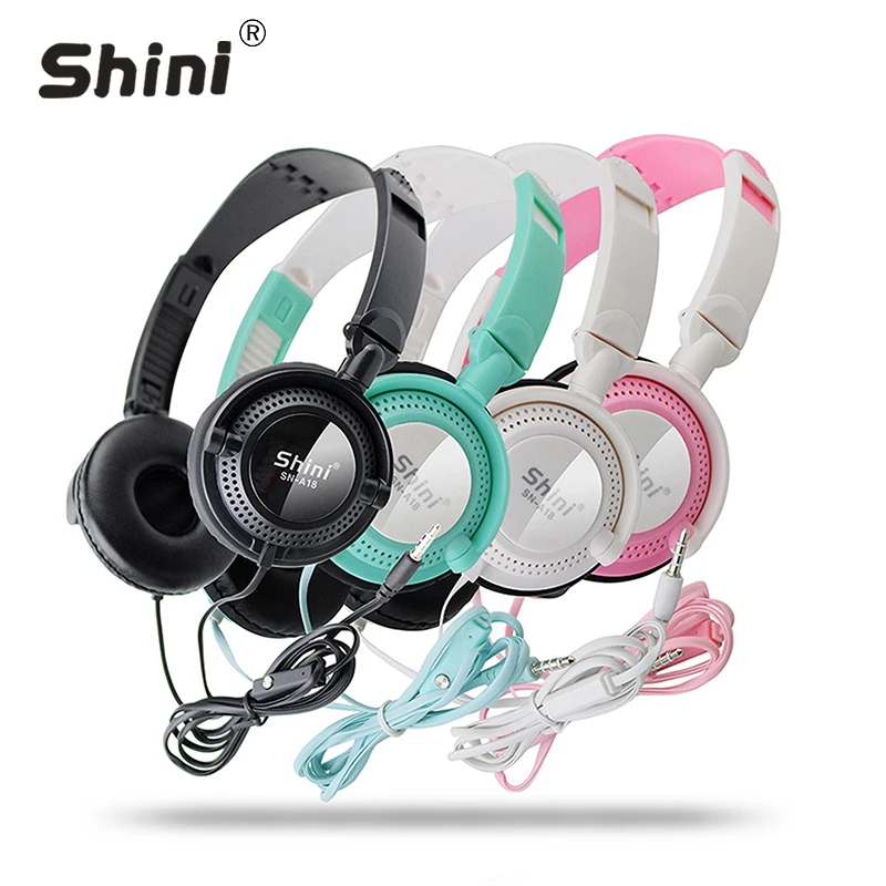 

ShiniA18 Stereo Headphone Bass Earphone 3.5mmHeadset General Purpose Earpiece For Mobile Phone Iphone Xiaomi Fone De Ouvido