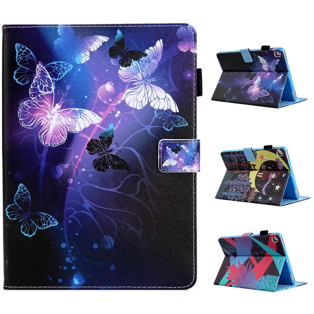 

Color Cartoon Pattern PU With Card Slot Cover Case for iPad Pro 11 2018