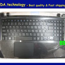 Компания wellendorff / с упором для рук Топ чехол для Acer V5-551 v5-551g palmrest верхняя крышка нам Клавиатура Тачпад черный