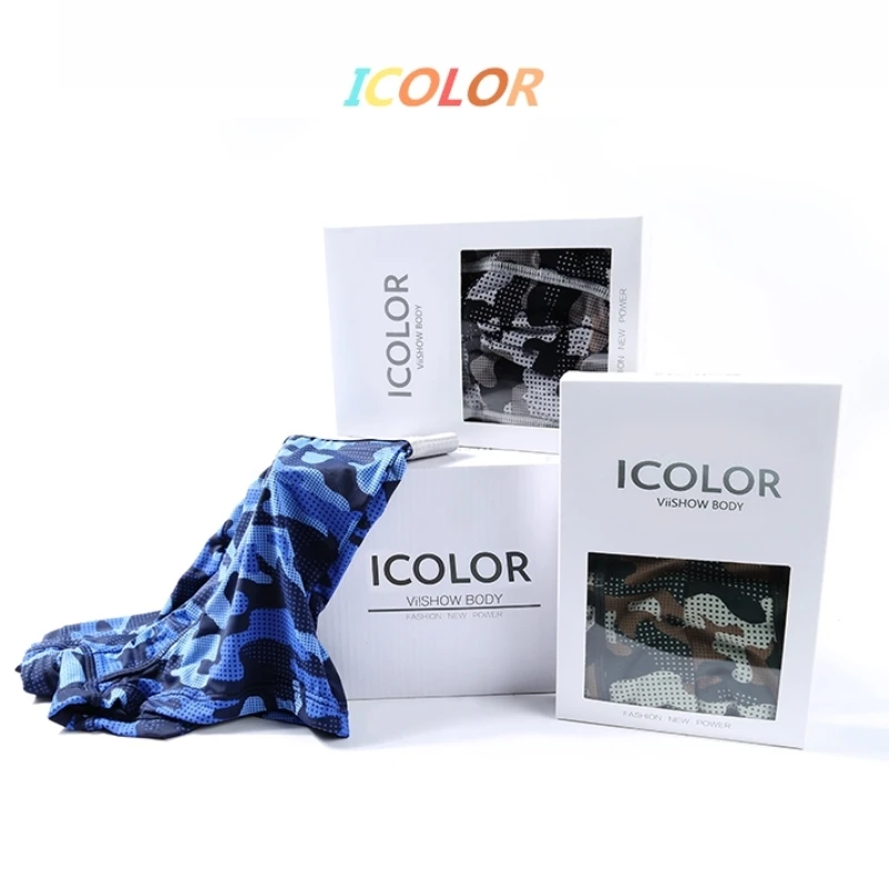 ICOLOR мужские шорты 5 шт./партия хит продаж мужское нижнее белье боксеры Модальные с