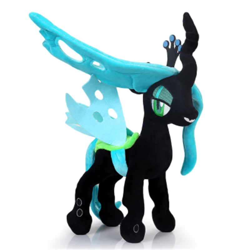 

1 Piece Pet Small Gift Action Figures Big Eyes Soft Stuffed Animal Doll Unicorn Horse Plush Toys Queen Chrysalis