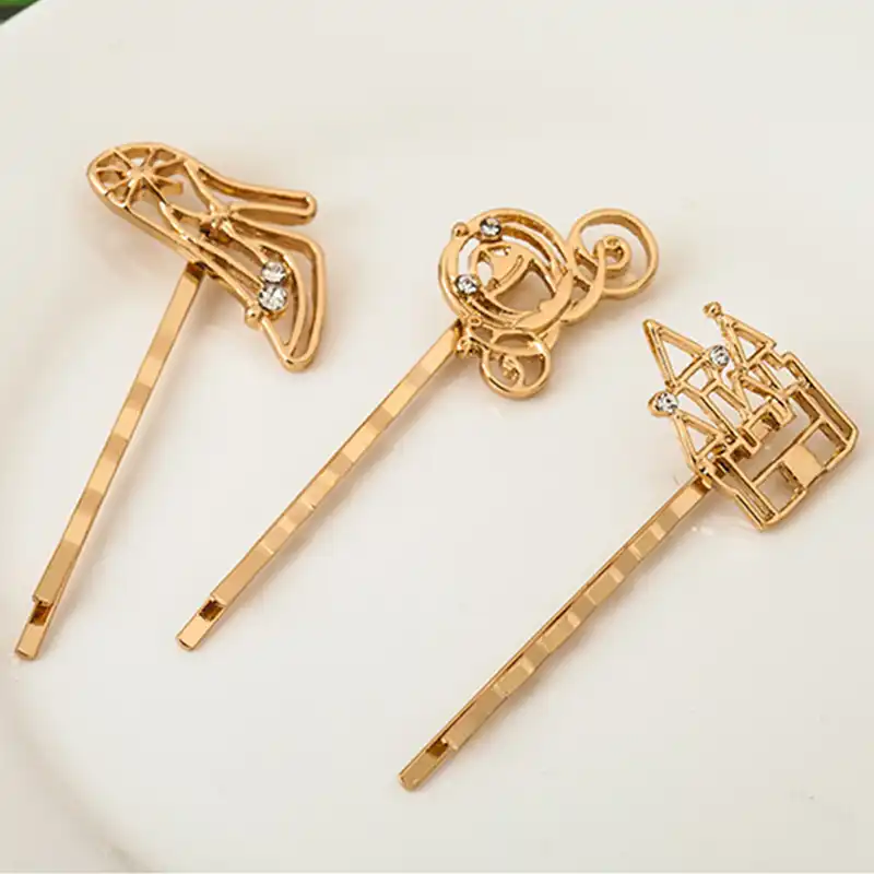 gold hair clamps