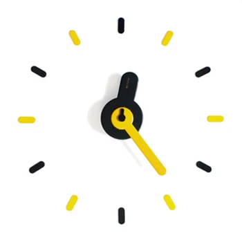 

Nordic Diy Sticker Wall Clock Modern Design Watch Mechanism Silent Wall Watches Home Decor Guess Women Relogio Parede WZH407