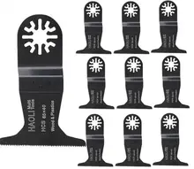 free shipping 10 pcs 65mm standard Oscillating MultiTool saw blades fit for Fein multimaster ,Dremel power tool,in good price