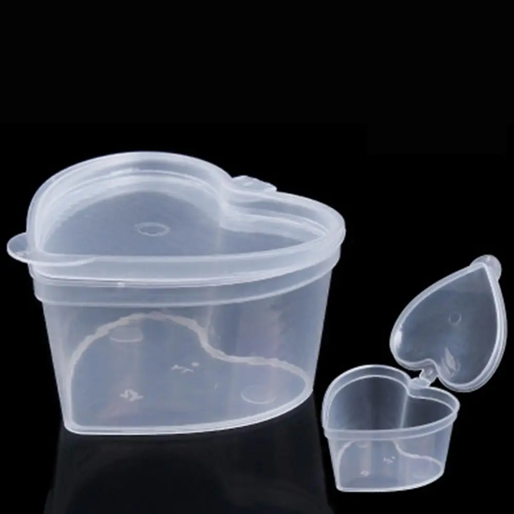 

LanLan 50PCS 50ML Disposable Seasoning Cup Condiment Pot Jar Container Kitchen Tool