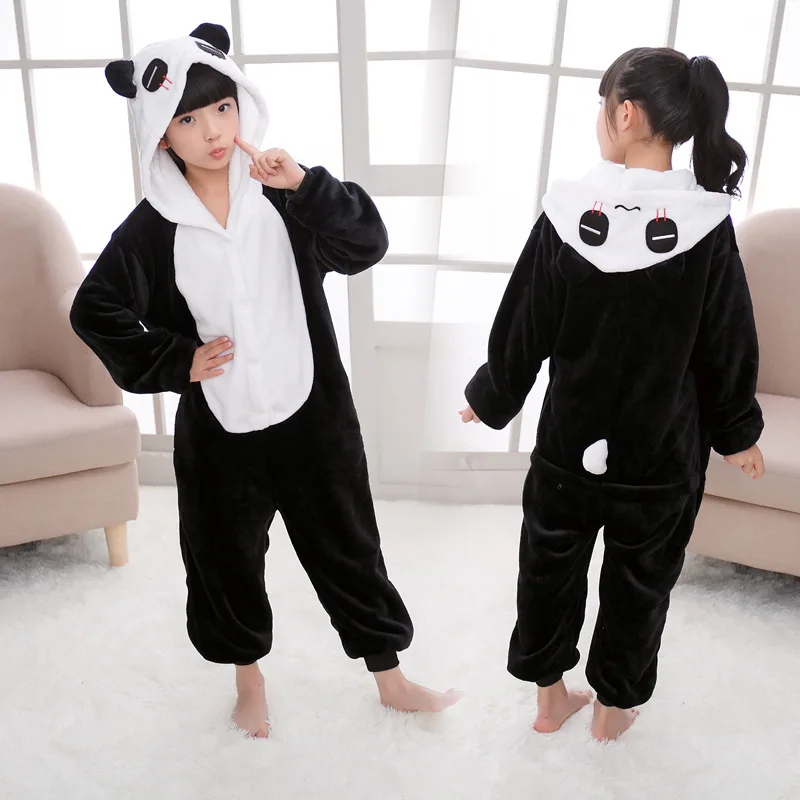 Кигуруми Дети Пижамы Для Мальчиков Девочек Пижамы Onesies Фланелевые Стежка Животных Единорог Пегас Косплей Дети Пижамы С Капюшоном Набор пикачу одежда пижамы для девочек для мальчиков домашний костюм пижамный комплект