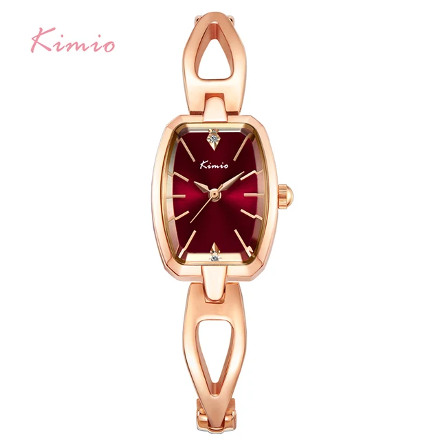 Kimio Di Lusso Del Braccialetto Delle Donne Orologi In Acciaio Inox Hollow Oro R Kimio Di Lusso Del Braccialetto Delle Donne Orologi In Acciaio Inox Hollow Oro R