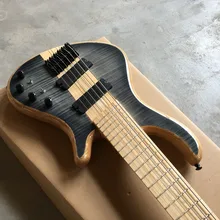 hot 6 string bass guitar. Good style. Good voice. Electric BAZZ Guitar Free shipping, real guitar photo