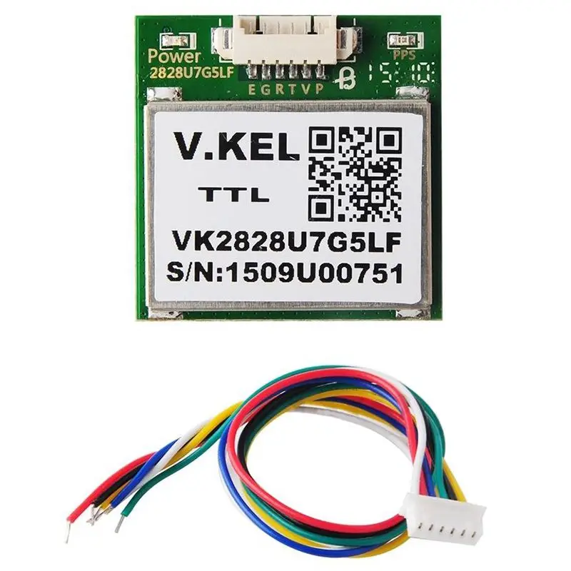 

DIY mall VK2828U7G5LF TTL Ublox GPS Module FLASH Flight Controller With Antenna