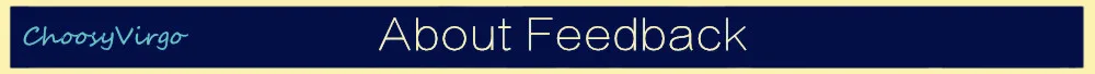 about feedback