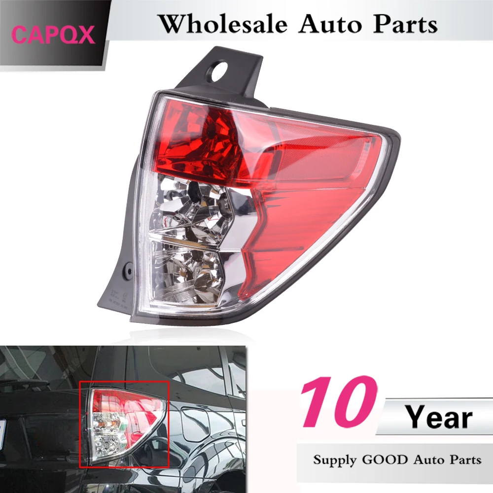 

CAPQX High Quanlity Rear Brake light Tail Light For Subaru Forester 2009 2010 2011 2012 taillight tail lamp light stop light
