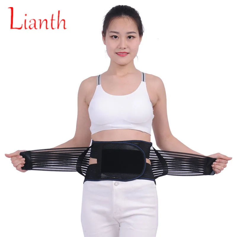 Breathable Waist Support Steel Plate Spine Belt Flexible Back Brace
