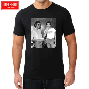 

Men's Michael Jackson & Freddie Mercury 142 Queen Pop Lgbt 2019 Hipster Print Interesting Create Shirts Harajuku Tshirt