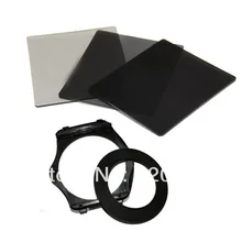 Гарантия 3 шт полный " x 4" ND2 ND4 ND8+ 67 мм адаптер кольцо+ держатель фильтра для Cokin P серии