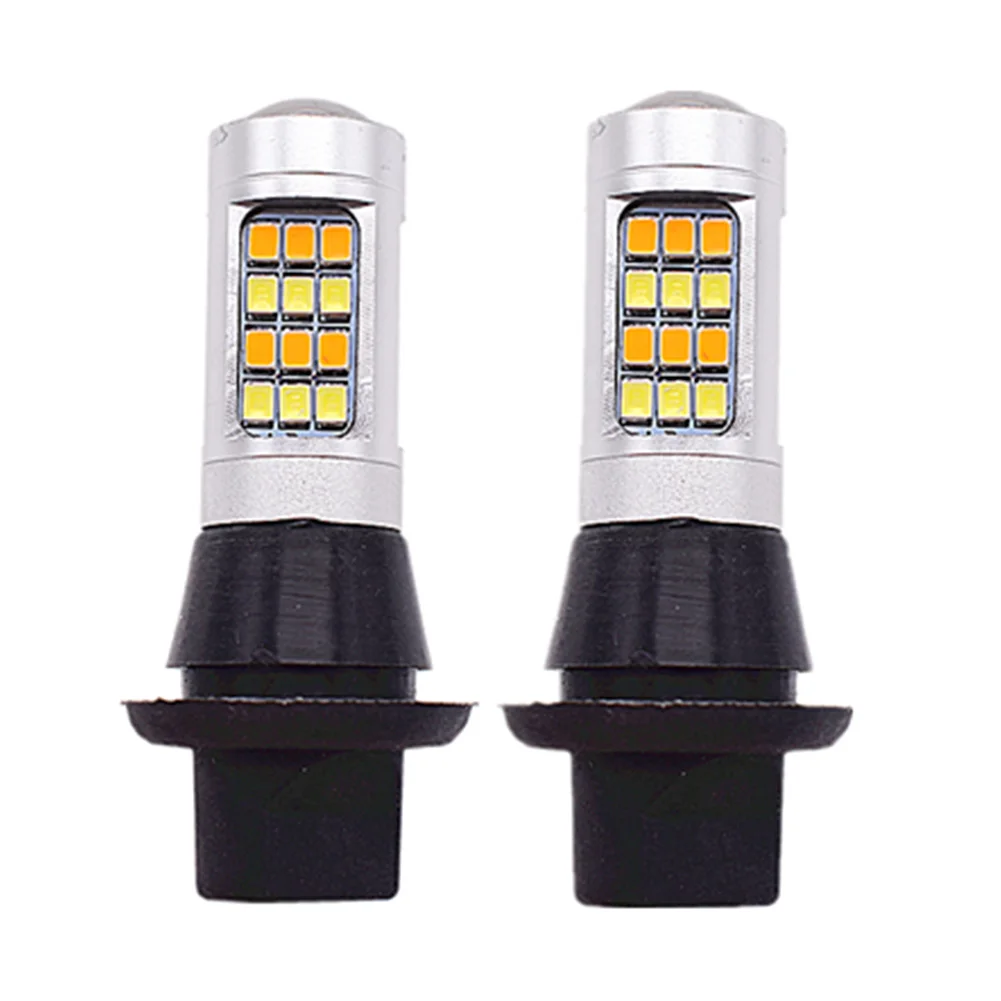 

1 Set T20 W21W 7440 42SMD Switchback Car Auto Dual Color LED Turn Signal Lights