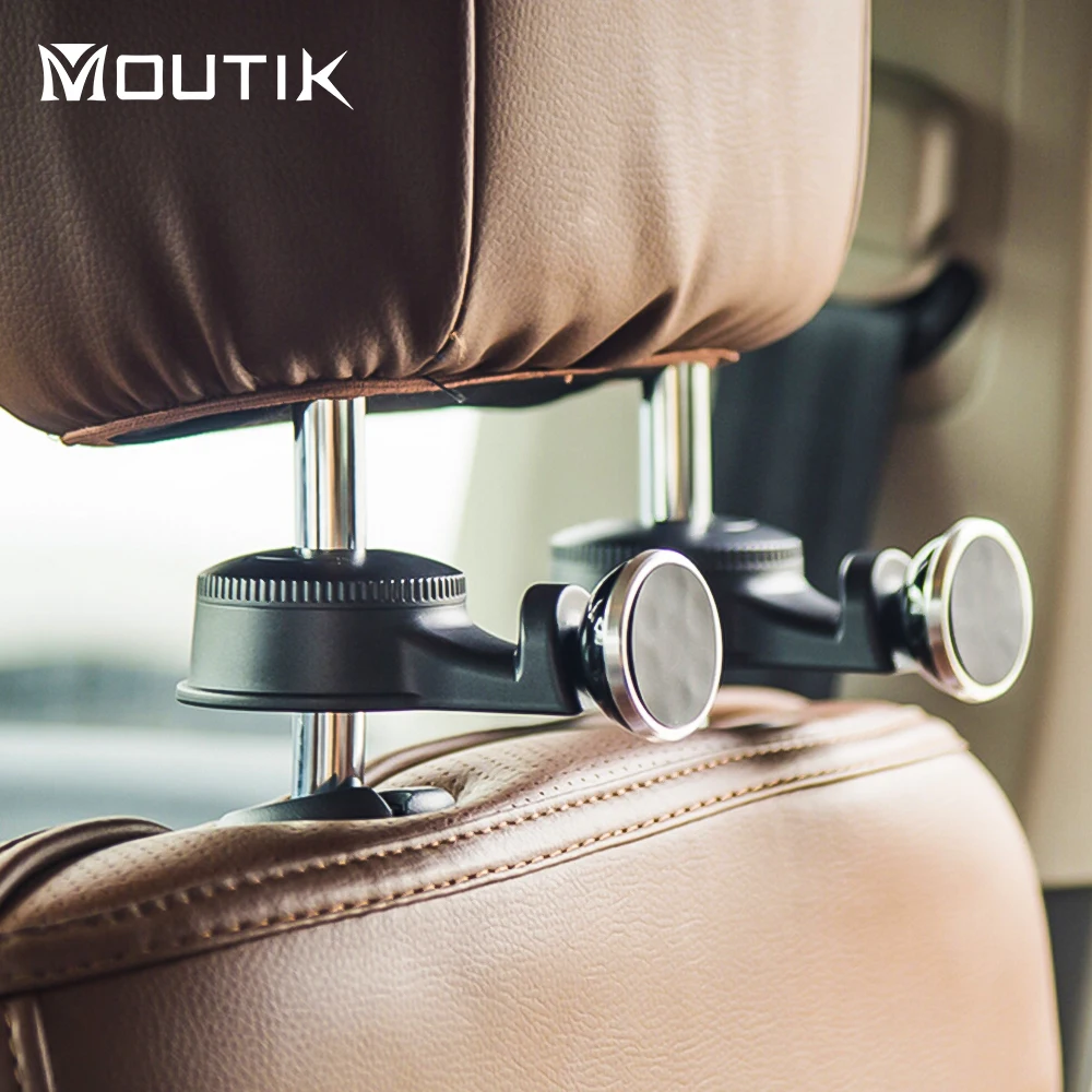 Moutik Universal Car Back Seat Headrest Mount Phone Holder for